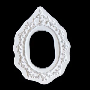 Silicone Vintage Frame Chocolate Fondant Candle Soap DIY Mould Clay Resin - Picture 1 of 3