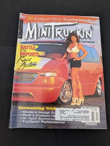 Vtg 90s MiniTruckin Truckin Magazine April 1998 Vol 12 No 4 Chevy Astro Mini  - Imagen 1 de 4