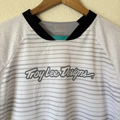 Troy Lee Designs Skyline Jersey Men's L Performance Race MTB Bike w/Pocket Zip - Image 1 of 4