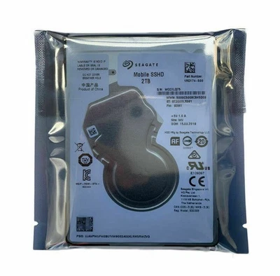 Seagate FireCuda 5400RPM ST2000LX001 2 TB 2.5" Internal Hard Drive - SATA - Image 1 of 3