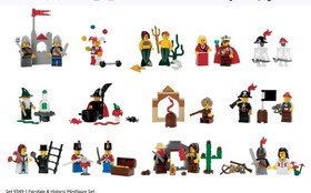 LEGO Education: Fairytale and Historic Minifigure Set (9349) 100% Complete