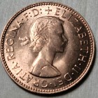 1967 Great Britain 1/2 P Penny - Beautiful Coin -BU KM#896 25.4MM-UK