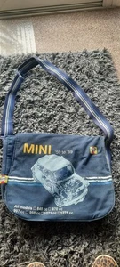 HAYES MINI MESSENGER BAG BLAU CANVAS - Bild 1 von 8