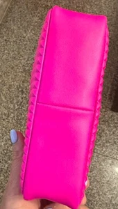 VALENTINO HOT PINK STUD MAKEUP/CLUTCH BAG NEW - Picture 1 of 4