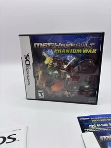 Mech Assault: Phantom War (Nintendo DS) Completo CIB - Testato - Autentico - Foto 1 di 5