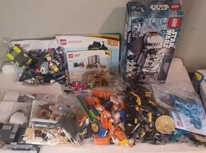  Star Wars Harry Potter City 5+ Pfund Bulk Lego Lot teilweise Sets mit Anleitungen LESEN - Bild 1 von 20