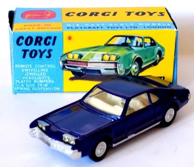 1st Time Listed. Corgi Toys No.264 Oldsmobile Toronado Car (1967-69). Restored. - Image 1 of 4