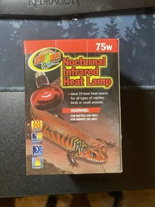 Nocturnal Infrared Heat Lamp Bulb 75w - Picture 1 of 1