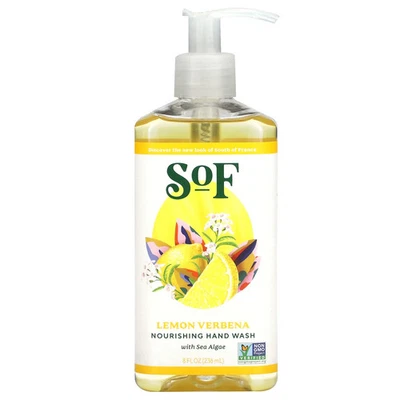 Nourishing Hand Wash, Lemon Verbena, 8 fl oz (236 ml) - Image 1 of 2