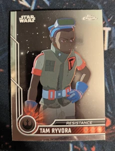 Star Wars Topps Chrome - Tam Ryvora #38 - Picture 1 of 2