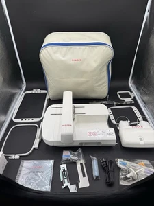 Singer EM-3 Embroidery Attachment Unit W/ Accessories- Made in Japan - w/ Case - Bild 1 von 13