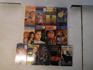 13 Vintage, New & Sealed CLASSIC VHS Tapes Movies Films Lot - Picture 1 of 7