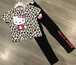 Sanrio, Hello Kitty 2pc outfit with leggings Size 7-12 - Picture 1 of 2