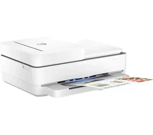 HP ENVY 6432e All-in-One Wireless Inkjet Printer w/ ADF - White With HP Warranty - Afbeelding 1 van 2