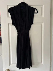 Black French Connection Dress Size 8 - Picture 1 of 5