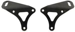 ALLSTAR CHEVY SBC STEEL FRONT MOTOR MOUNT 3-3/8"OFFSET PAIR POWDER COATED BLACK - Picture 1 of 1