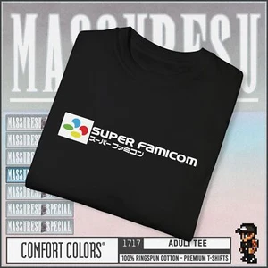 Super Famicom Fan - Premium T-Shirt - Super NES SFC 16-bit FX Console 1990s - Picture 1 of 36