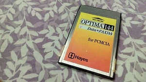 HAYES OPTIMA 144 DATA+FAX144 PARA PCMCIA Modelo No. 5118AM - Imagen 1 de 2