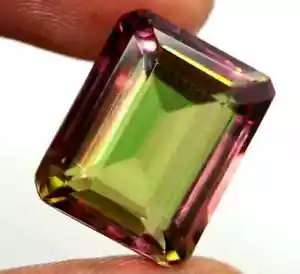 28.70 Ct. Natural Zultanite 7 Color Turkish Emerald Cut Loose Gemstone 4 Pendant - Picture 1 of 7