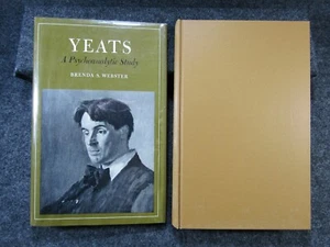YEATS A PSYCHOANALYTIC STUDY By Brenda S. Webster 1st. Edition 1973 HC/DJ - Picture 1 of 11