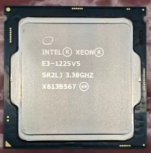 Intel Xeon E3-1225 V5 Quad Core 3.3 GHz SR2LJ LGA1151 CPU Processor 4T - Picture 1 of 1