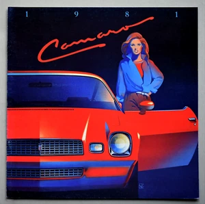 CATALOGO BROCHURE VENDITA CHEVROLET CAMARO 1981 ~ 12 PAGINE ~ 10" X 10" - Foto 1 di 10