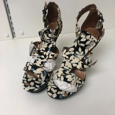  Miss Me Sonic 7 T-Strap Tacones Negros Florales Talla 8.5 Foto 1 de 4