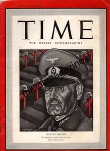 1942 Time June 29 - Hitler's Halder; Rommel marches on; Mind of Gandhi;Singapore - Picture 1 of 1