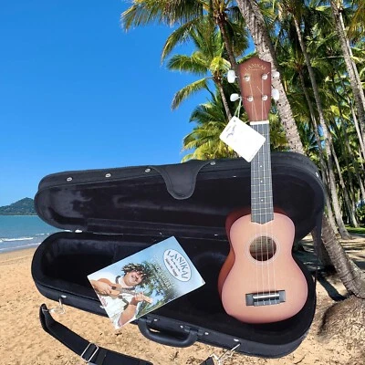 Lanikai LU-11 Soprano Ukulele Sunburst Mint w/Tags, Candy & Deluxe Case NO Tarif - Image 1 of 4