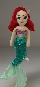 Ty Beanie Babys 15 Zoll Glitzer Arielle Disney Prinzessin die kleine Meerjungfrau Lg Plüsch - Bild 1 von 7
