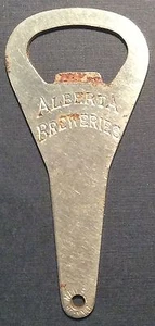 Apribottiglie vintage ALBERTA BREWERIES NEWELL CANADA - Foto 1 di 2