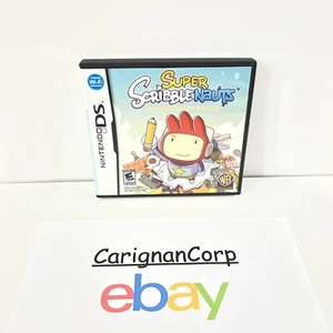 Super Scribblenauts (Nintendo DS, 2010) Tested - Authentic /w Protector Case - Picture 1 of 5