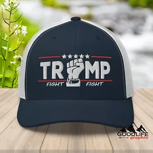 Trump Fight Fight 2024 Cappello da camionista per uomo donna - Foto 1 di 29