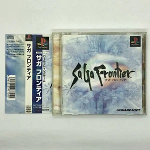 SaGa Frontier w/ Spine card 1997 Sony PlayStation PS1 Square Japanese ver - Picture 1 of 24