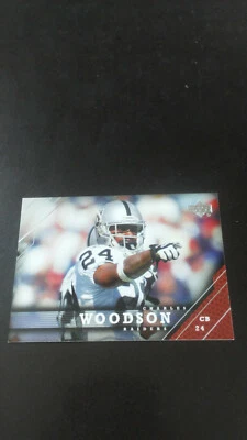 FREE SHIPPING-Charles Woodson-2005 Upper Deck Football-no.197-HOF-Raiders - Image 1 of 3