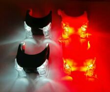 4pcs LED Silicone Waterproof LED Bicycle Scooter Cycle Bike Front Rear lights
