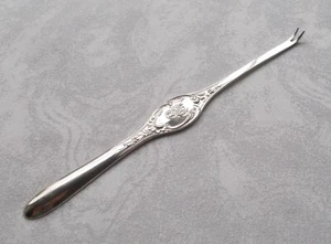 *RAR* Elegante horquilla de langosta estilo rococó de plata 800 mod.135 de Wilkens - Imagen 1 de 5