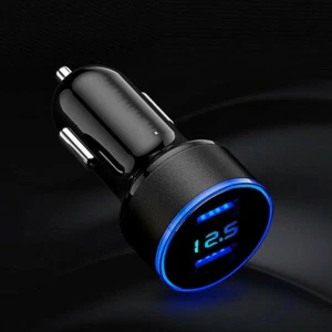 Zigarettenanzünder Dual USB 12/24V Auto LKW Ladegerät KFZ Adapter 3.1A Stecker - Bild 1 von 10