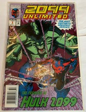 2099 UNLIMITED #1 1st app HULK 2099 spider-man punisher doom fantastic four ff4 