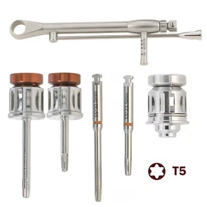 Dental Fits Nobel Unigrip Implant Drivers Screw Manual Hand Latch Wrench T5 S&L - Picture 1 of 53