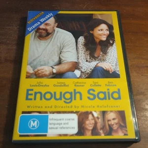 Enough Said - Story Of A Single Mother/Professional Masseuse & Her Daugher DVD - Picture 1 of 5