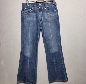 Etam Boot Cut Jeans Damen Größe 14 Verwaschen Blau Vintage Y2K W 34 L 31 Niedriger Bund - Bild 1 von 7