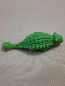 Vintage Diener Green Ankylosaurus Pencil Top Topper Eraser Dinosaur Figure - Picture 1 of 3