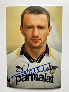 Tapas Autógrafo MARIO STANIC-AC Parma Años 90-49 CROACIA-Ex-Chelsea-Sp.Gijón-firmadas - Imagen 1 de 2