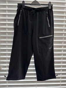 BALEAF Women's Quick Dry Lightweight Water Resistant Black Hiking Pants, Medium - Picture 1 of 9