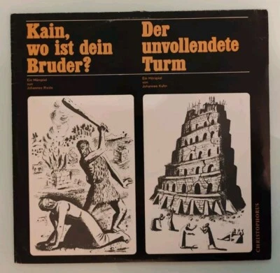 LP Vinyl Hörspiel Kain, Wo Ist Dein Bruder Der Unvollendete Turm Christophorus - Bild 1 von 2