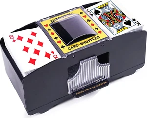 Automatic Card Shuffler, Battery Operated Card Dealer Machine, Electric Casino C - Picture 1 of 12