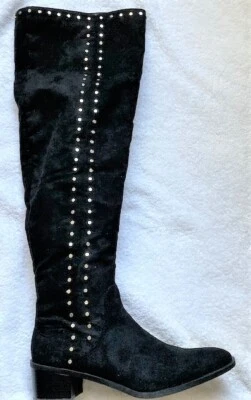 OTK, Metal STUDDED Outer Sides & Top, 8.5M, Black - Image 1 of 4