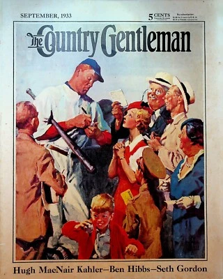 Country Gentleman September 1933 William Meade Prince Albert Payson Terhune Foto 1 de 2