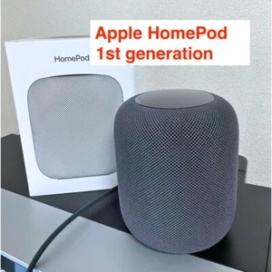 Apple HomePod MQHW2J/A A1639 Smart Speaker 1st generation Space Gray w/ Box - Picture 1 of 4